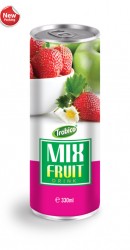 Mix fruit drink alu can 300ml